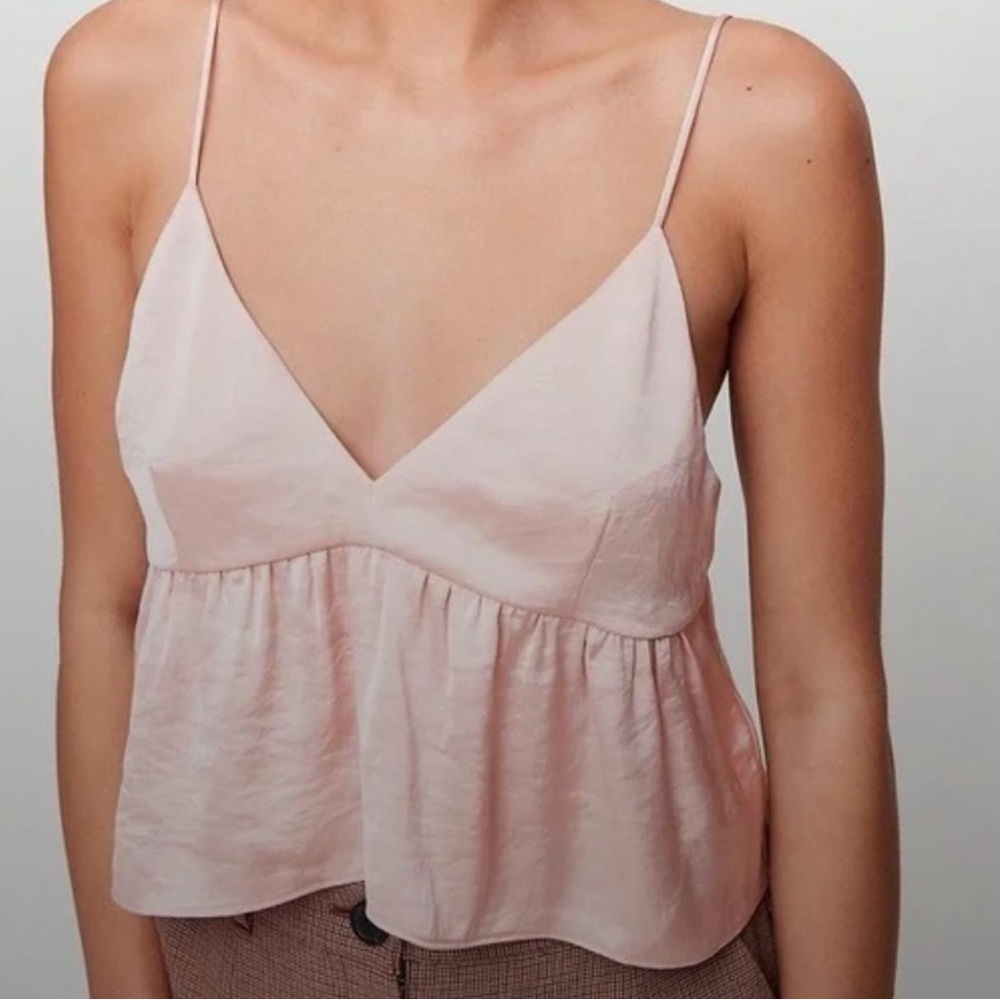 Aritzia Silk Babydoll top